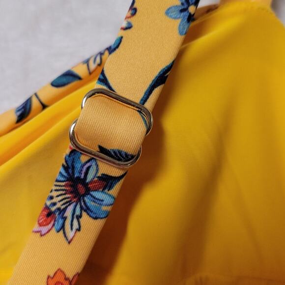 NWOT ModCloth Bikini Top Santa Barbara Saturdays Pin UP Cottage Core Retro SZ 2X - Picture 4 of 7